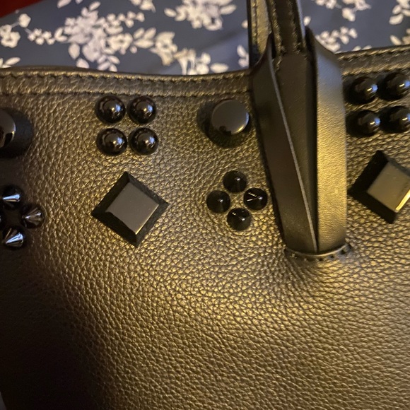 NWT Christian Louboutin Cabata Calf Leather Large Carryall & Wristlet Insert - Picture 5 of 9